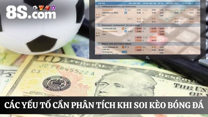 yếu tố quan trọng trong Soi kèo bóng đá