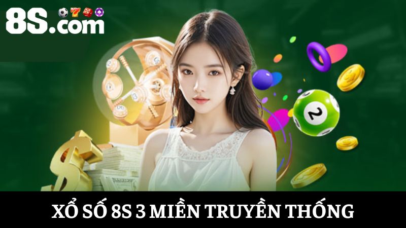 Xổ số 8S ba miền 